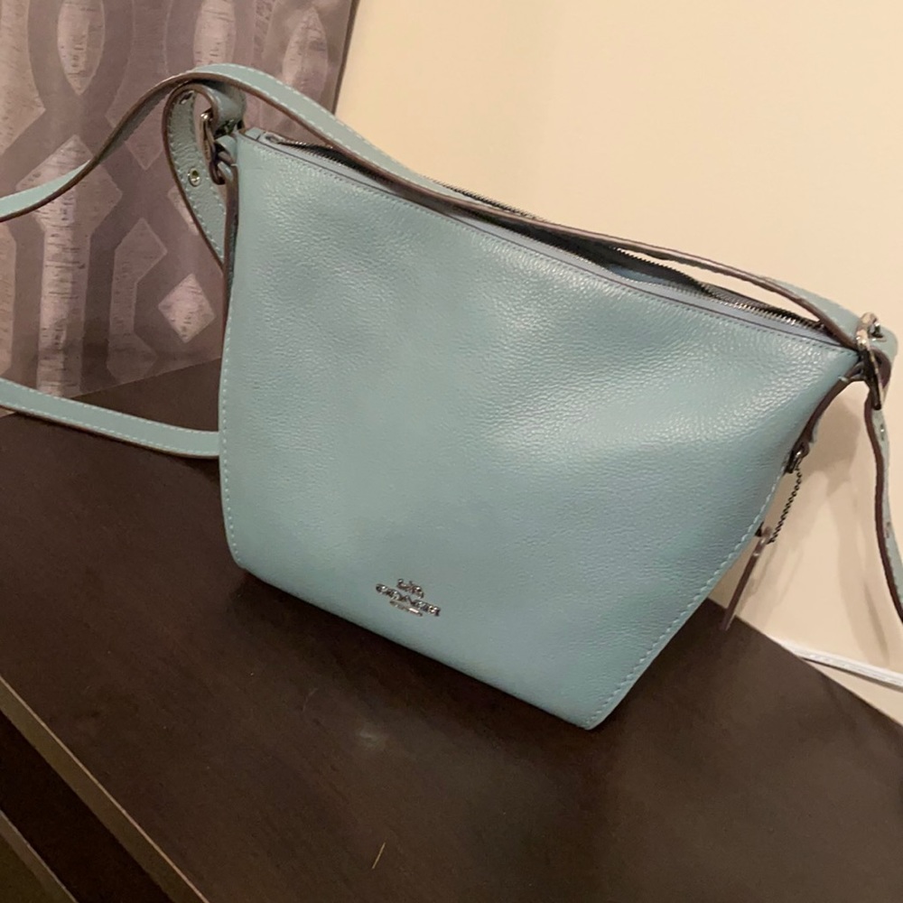Excellent condition Coach purse Marine Blue